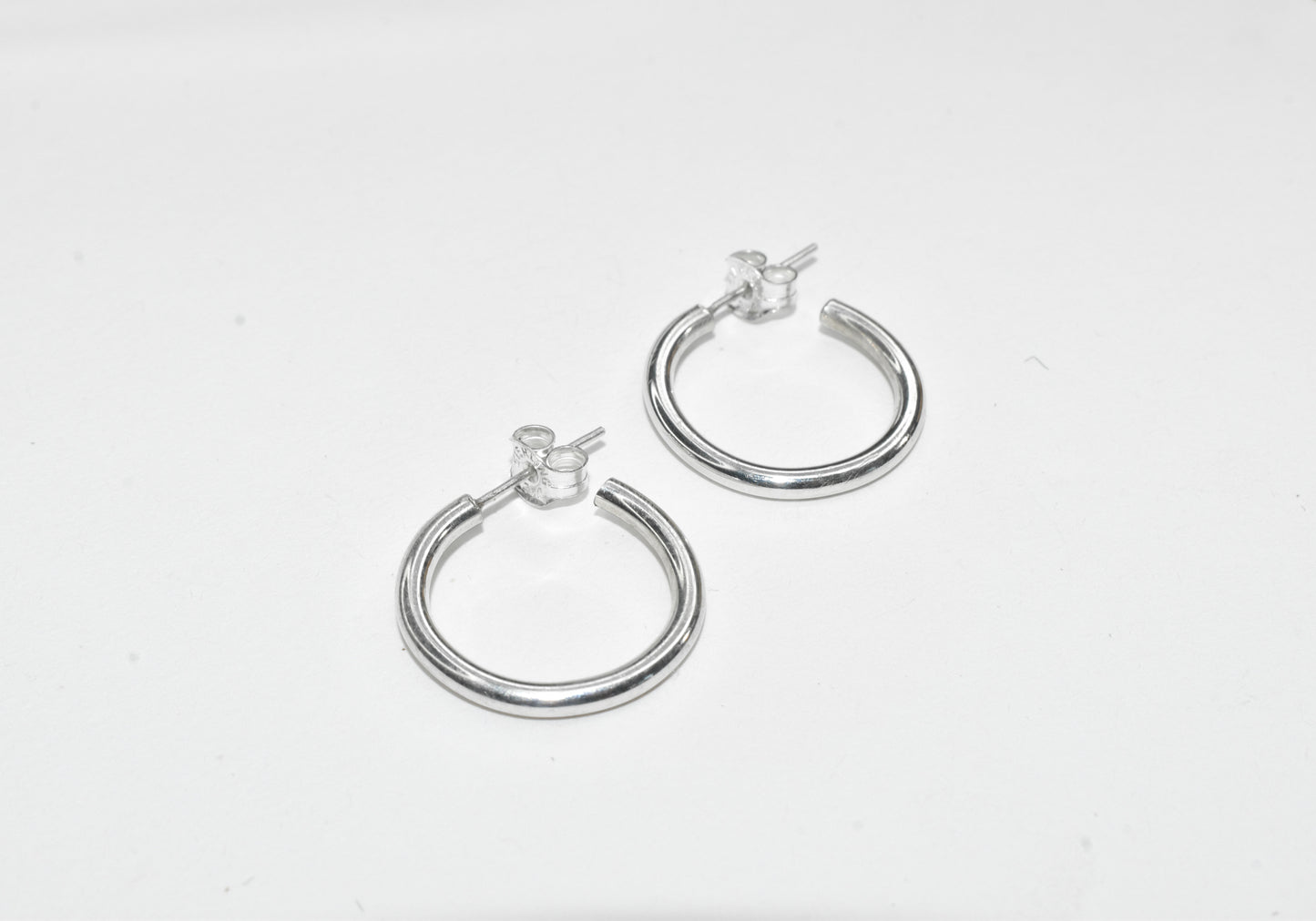 Hosanna | Sterling Silver Simple Everyday Handmade Hoops