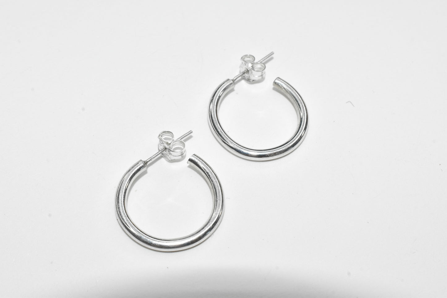 Hosanna | Sterling Silver Simple Everyday Handmade Hoops