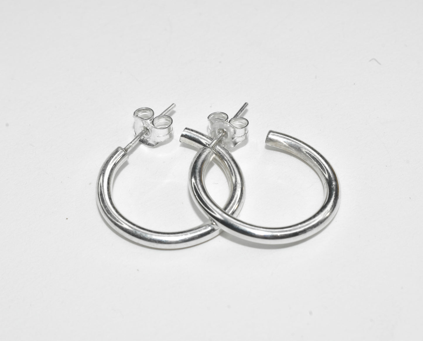 Hosanna | Sterling Silver Simple Everyday Handmade Hoops
