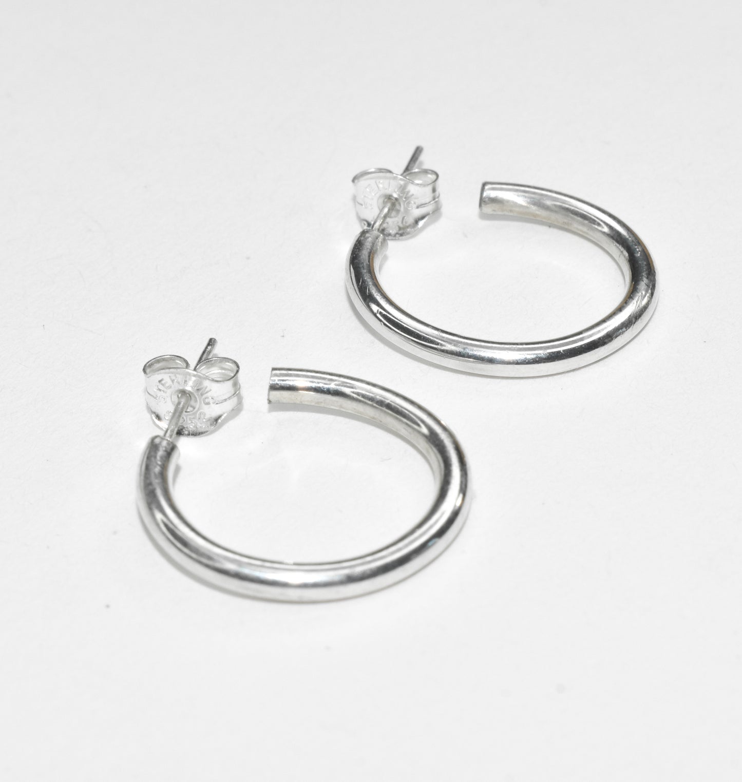 Hosanna | Sterling Silver Simple Everyday Handmade Hoops