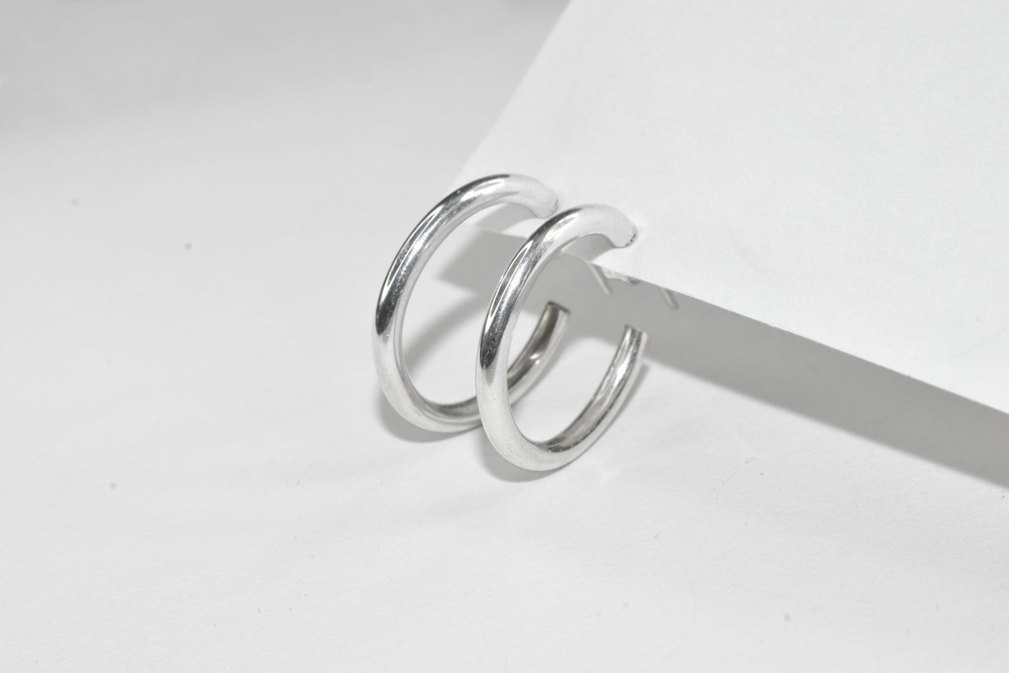 Hosanna | Sterling Silver Simple Everyday Handmade Hoops
