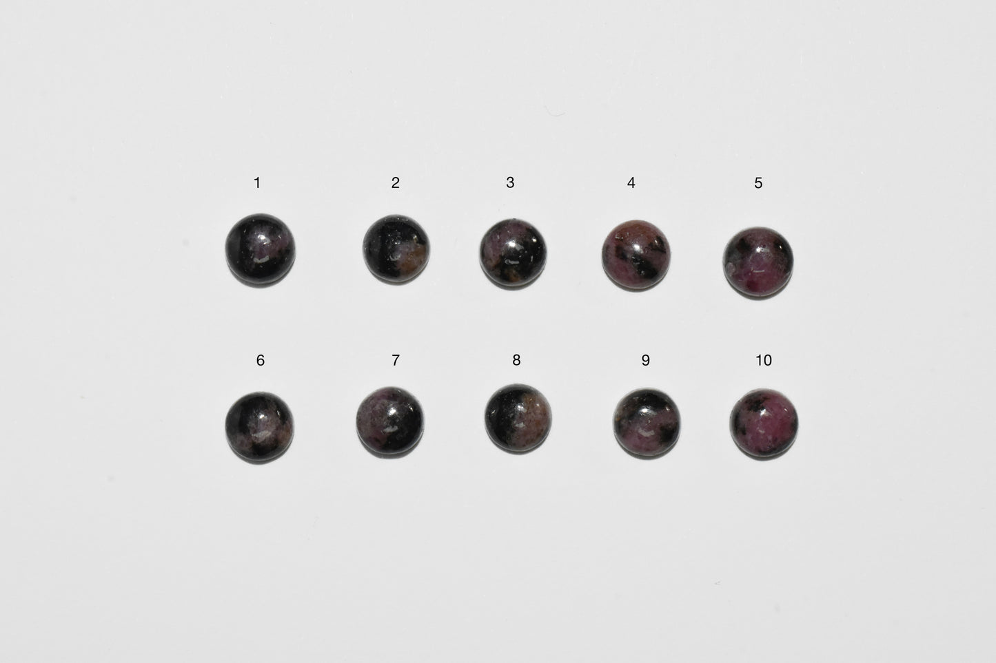 Rose et Noir | Simple Sterling Silver Rhodonite Ring