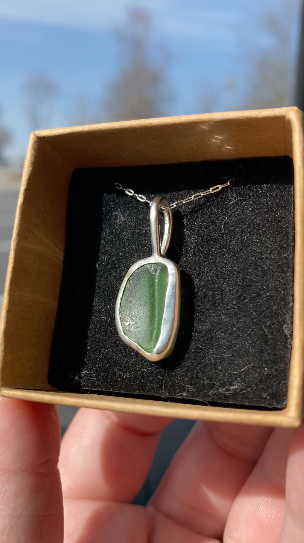 Custom Sea Glass Pendant