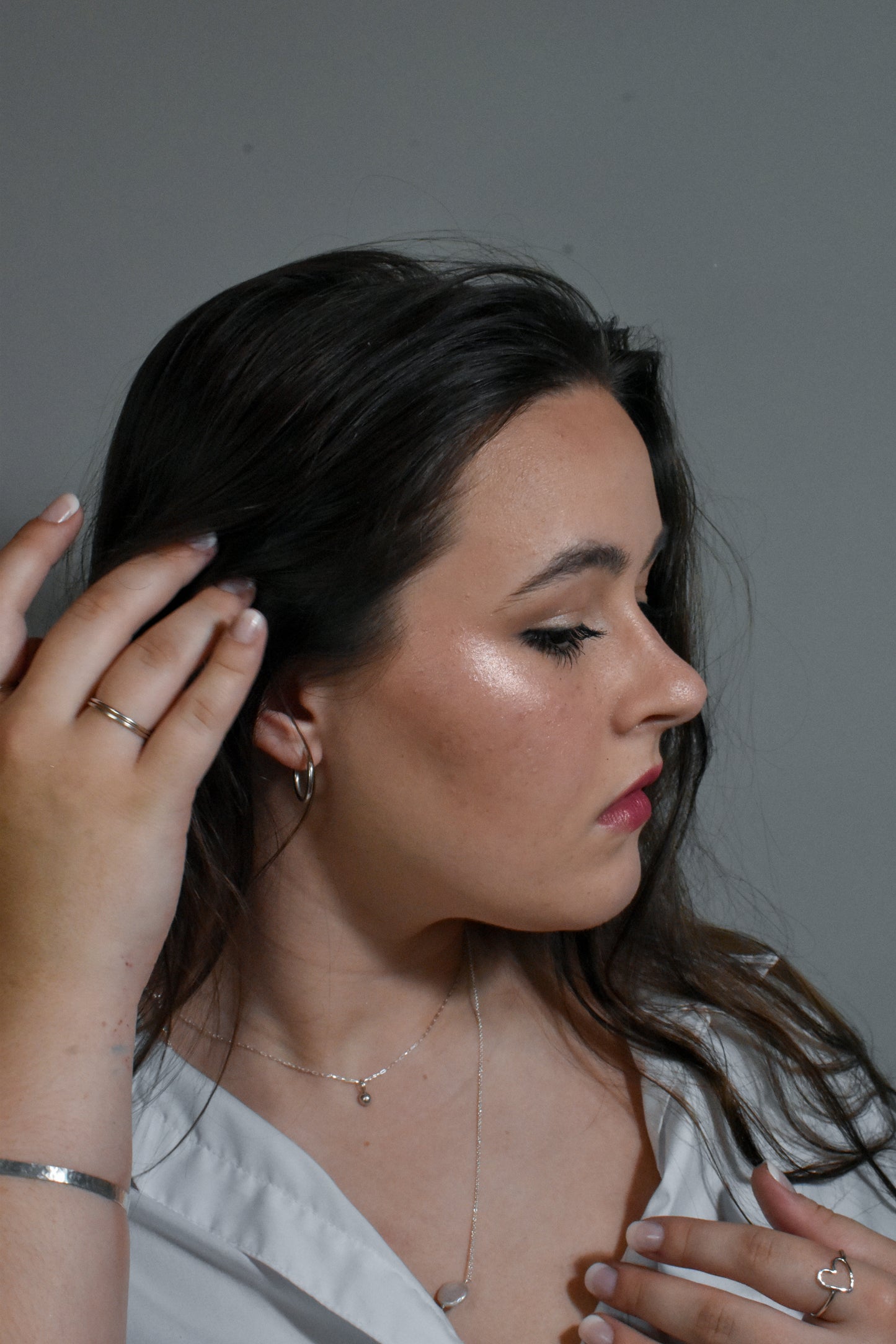 Hosanna | Sterling Silver Simple Everyday Handmade Hoops