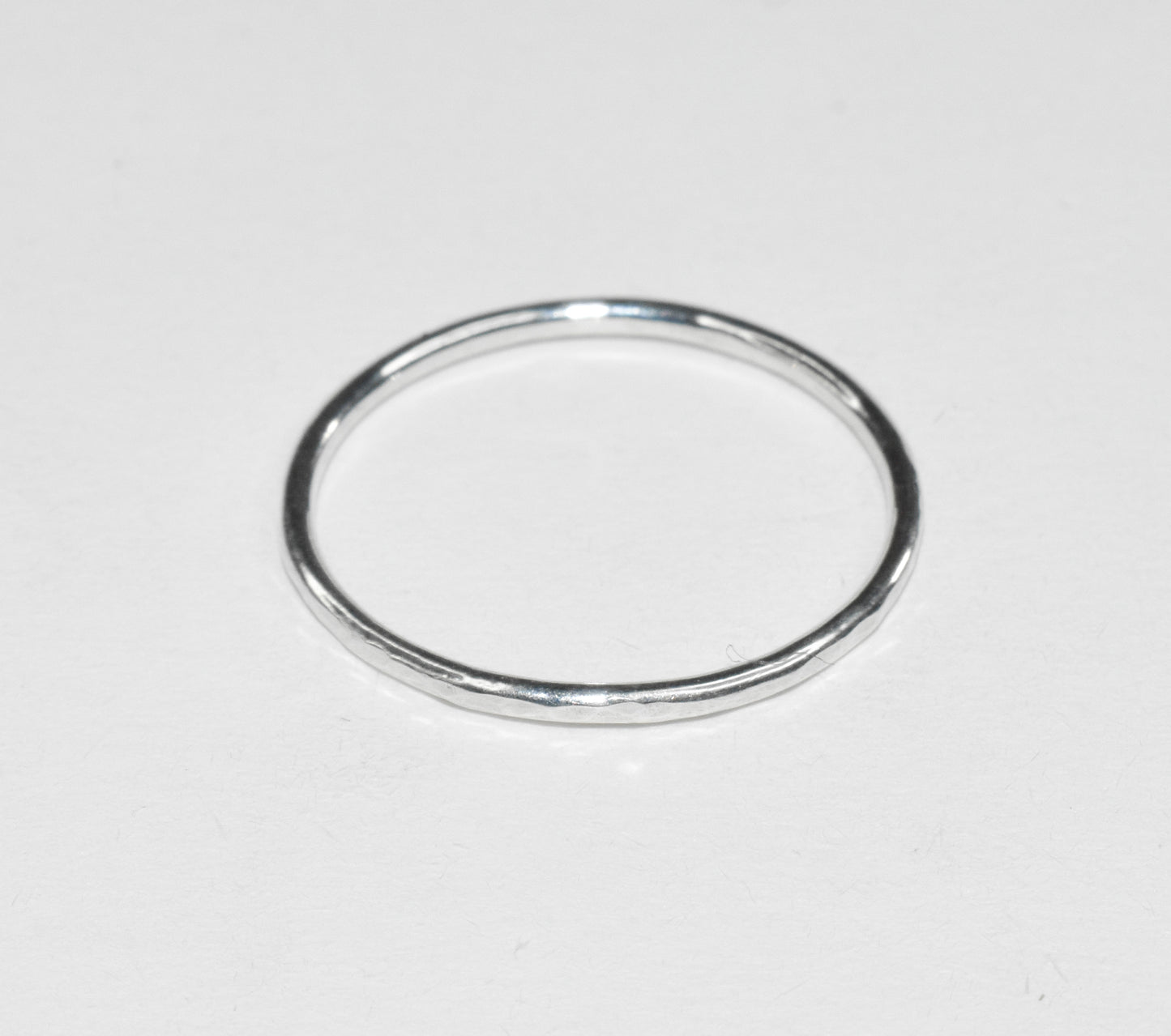 Rippled Water | Sterling Silver Simple Ripple Stacker Ring